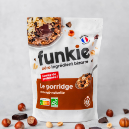 Le porridge • chocolat-noisette